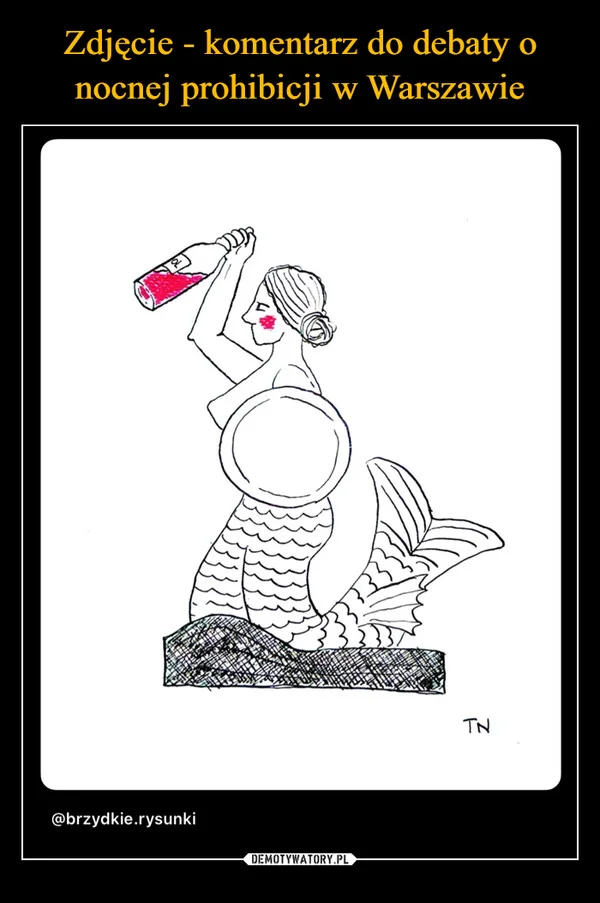 
    Zdjęcie - komentarz do debaty o nocnej prohibicji w Warszawie