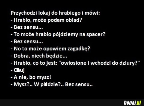 Bez sensu...