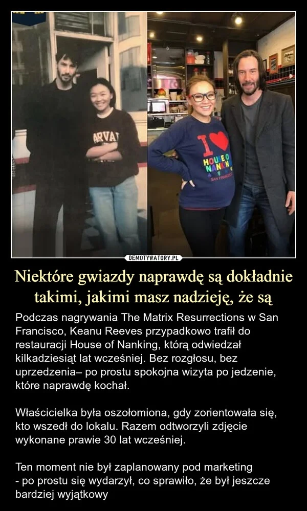 Niektóre gwiazdy naprawdę są dokładnie takimi, jakimi masz nadzieję, że są