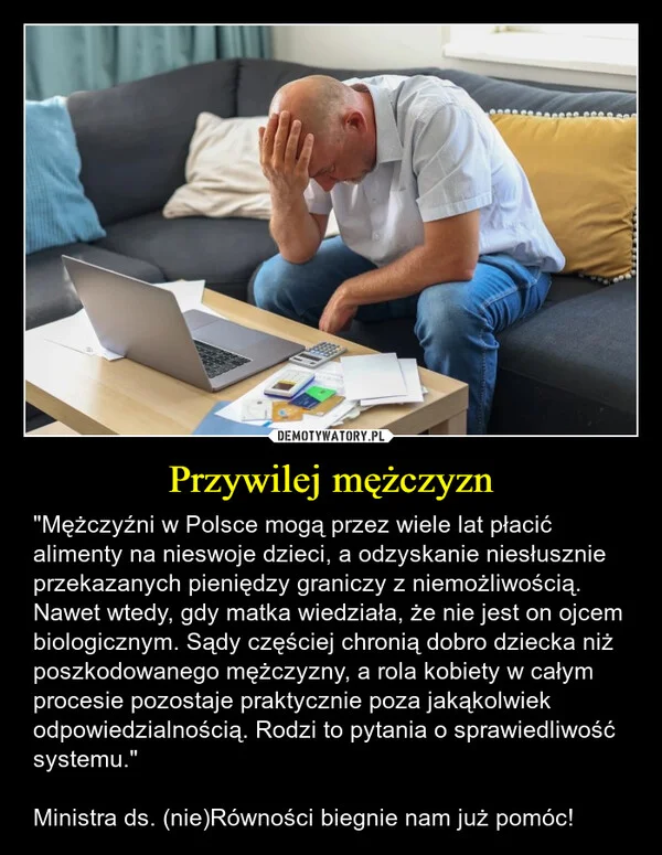
    Przywilej mężczyzn