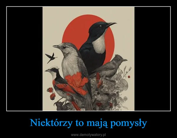 
    Niektórzy to mają pomysły