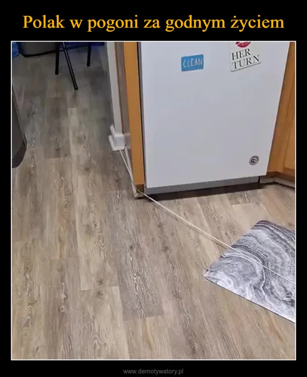 
    Polak w pogoni za godnym życiem