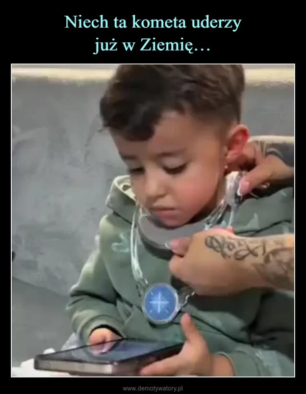 
    Niech ta kometa uderzy już w Ziemię…
