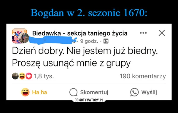 
    Bogdan w 2. sezonie 1670: