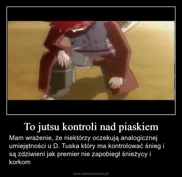To jutsu kontroli nad piaskiem