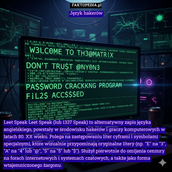 Język hakerów