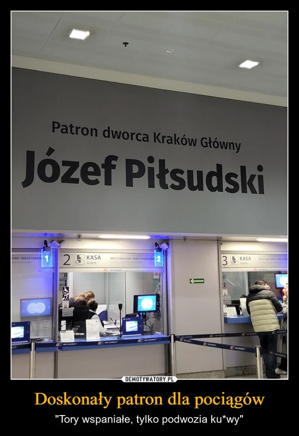
    Doskonały patron dla pociągów