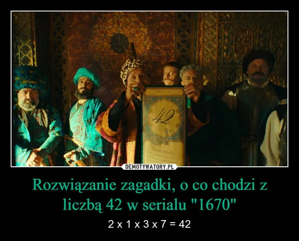 
    Rozwiązanie zagadki, o co chodzi z liczbą 42 w serialu 
