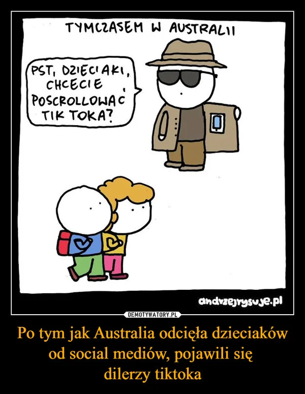 Po tym jak Australia odcięła dzieciaków od social mediów, pojawili się dilerzy tiktoka