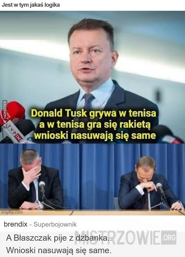 Jest w tym jakaś logika