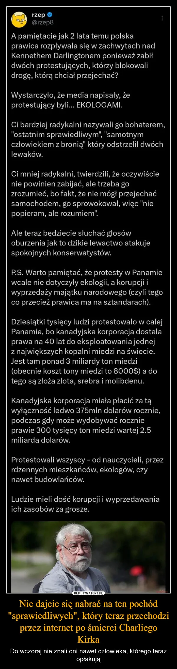
    Nie dajcie się nabrać na ten pochód 