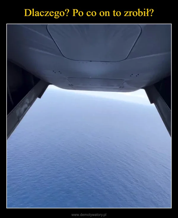 
    Dlaczego? Po co on to zrobił?