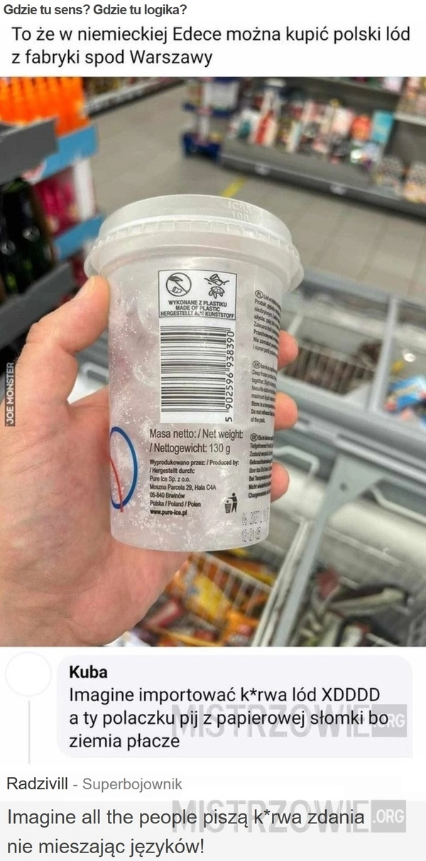 Gdzie tu sens? Gdzie tu logika?