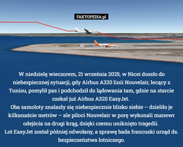 
    W niedzielę wieczorem, 21 września 2025, w Nicei doszło do niebezpiecznej
