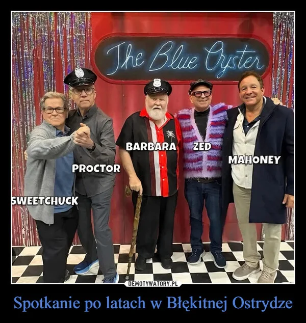 
    Spotkanie po latach w Błękitnej Ostrydze