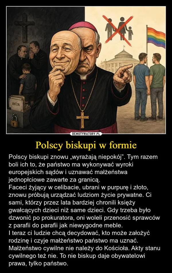 
    Polscy biskupi w formie