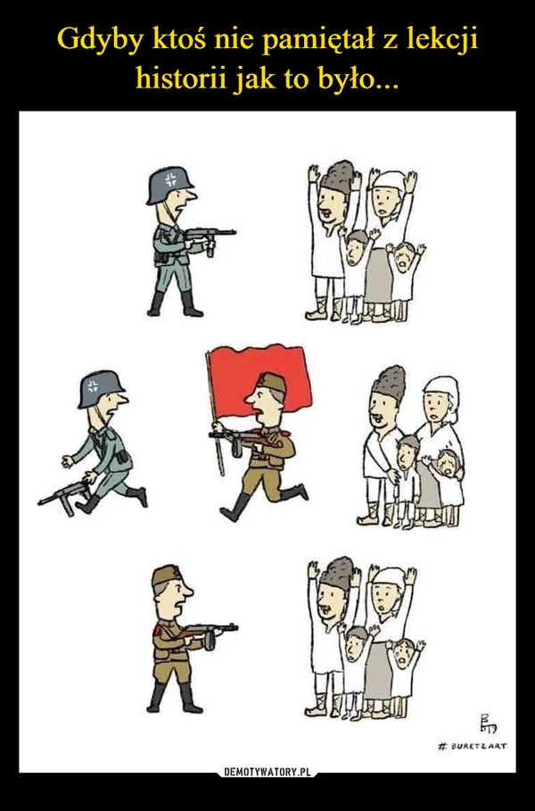 
    Gdyby ktoś nie pamiętał z lekcji historii jak to było...