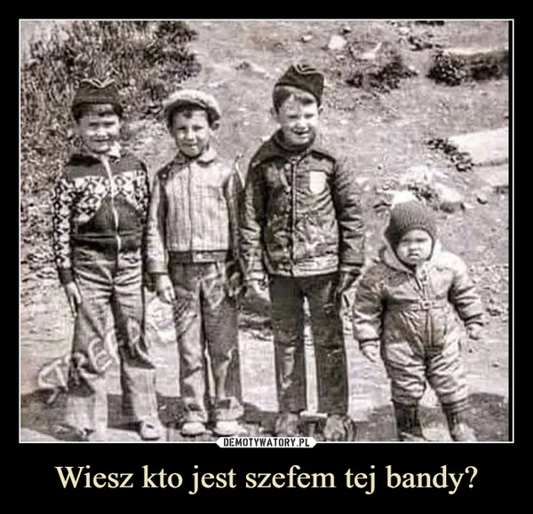 Wiesz kto jest szefem tej bandy?