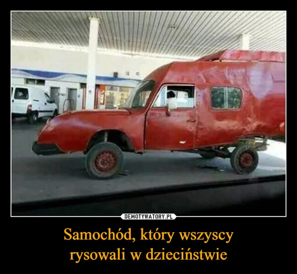 Samochód, który wszyscy rysowali w dzieciństwie