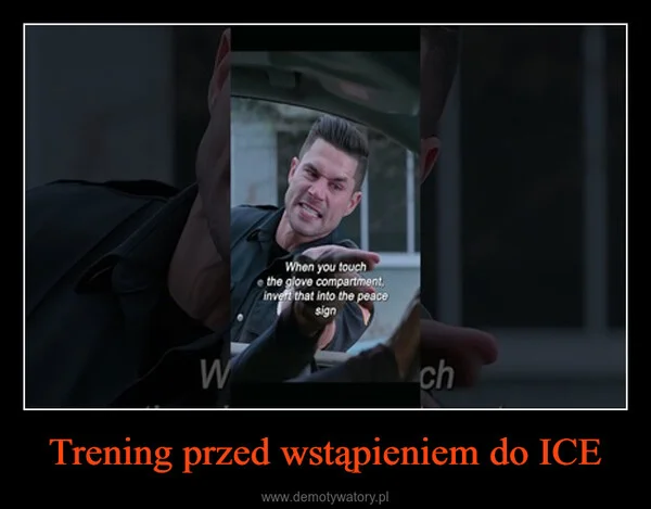 Trening przed wstąpieniem do ICE