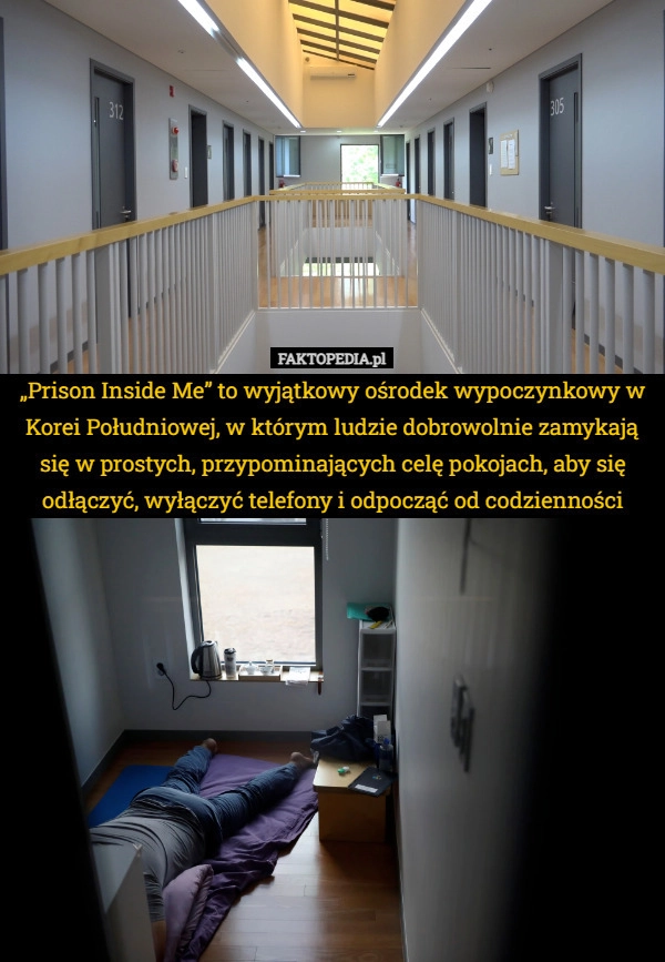 „Prison Inside Me” to wyjątkowy ośrodek wypoczynkowy w Korei Południowej,