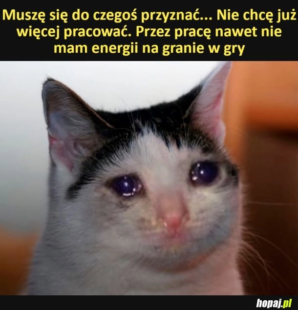 
    Muszę się do czegoś przyznać
