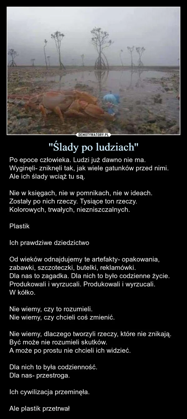 
    ''Ślady po ludziach''