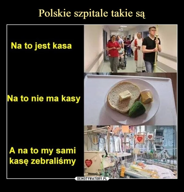 
    Polskie szpitale takie są