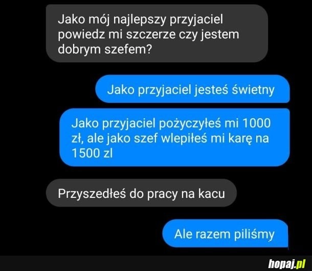 
    Dobry szef