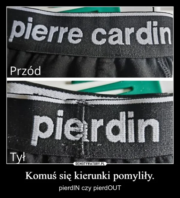 
    Komuś się kierunki pomyliły.