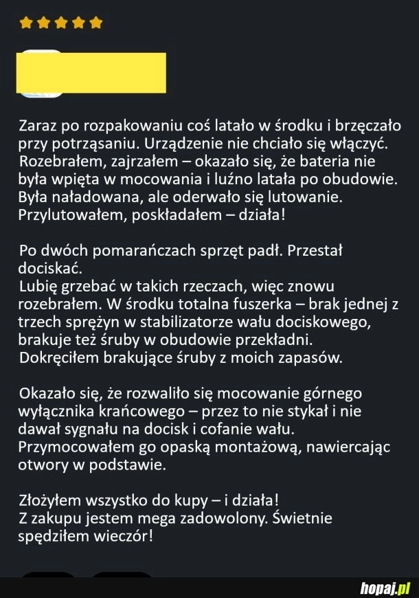 
    Dobrze spędzony wieczór