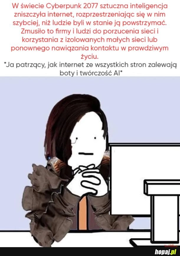 AI przejmuje internet