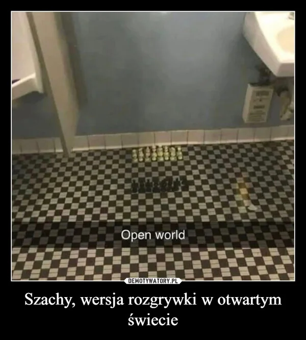 Szachy, wersja rozgrywki w otwartym świecie