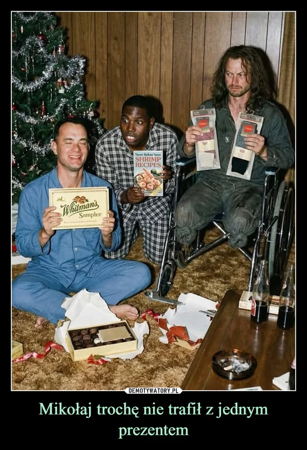 Mikołaj trochę nie trafił z jednym prezentem