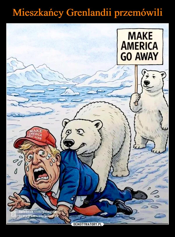 Mieszkańcy Grenlandii przemówili