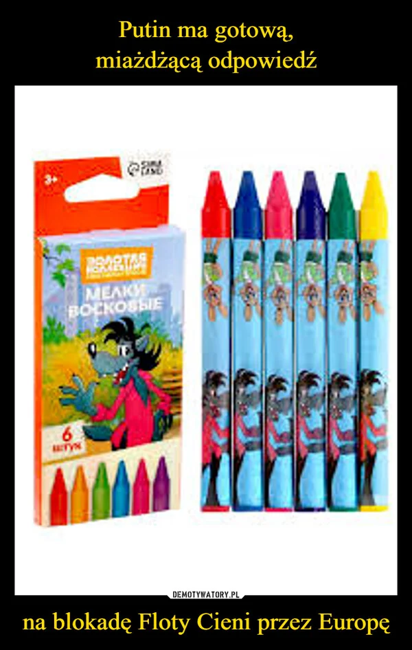 Putin ma gotową, miażdżącą odpowiedź na blokadę Floty Cieni przez Europę