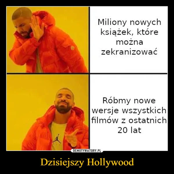 
    Dzisiejszy Hollywood