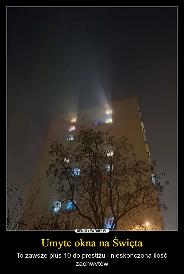 
    Umyte okna na Święta