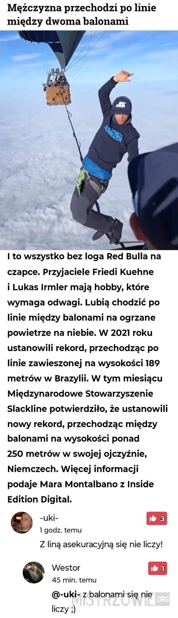 Między balonami