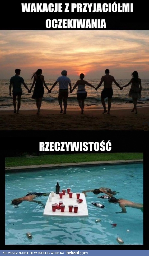 Wakacje z przyjaciółmi