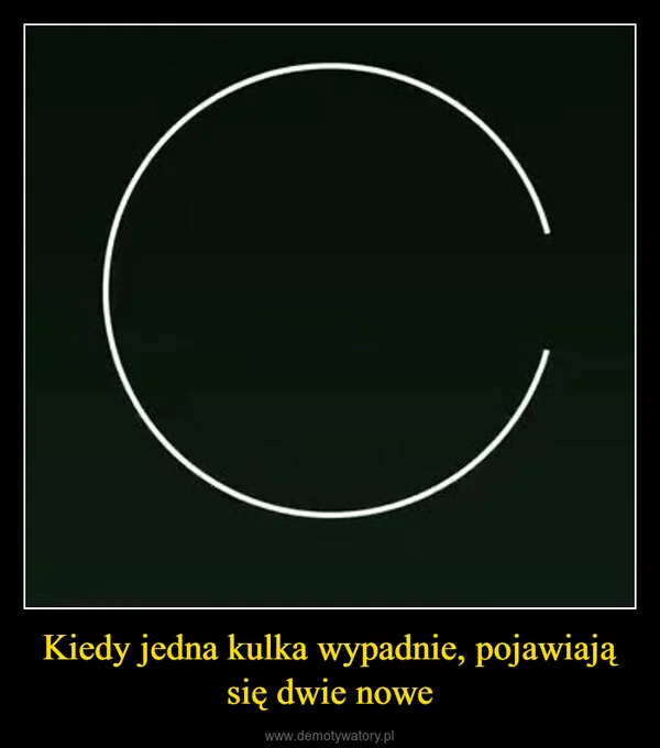 
    Kiedy jedna kulka wypadnie, pojawiają się dwie nowe