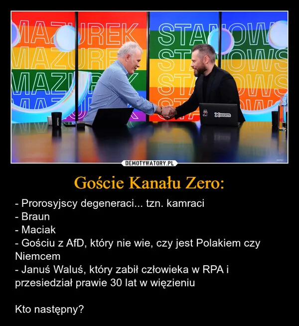 Goście Kanału Zero: