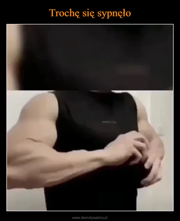 Trochę się sypnęło