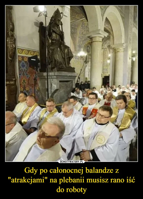 
    Gdy po całonocnej balandze z 