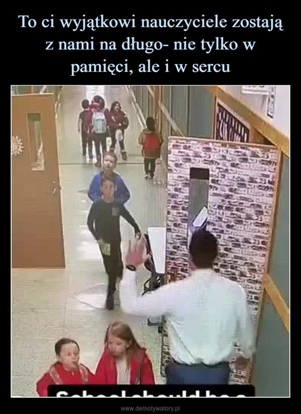 
    To ci wyjątkowi nauczyciele zostają z nami na długo- nie tylko w pamięci, ale i w sercu