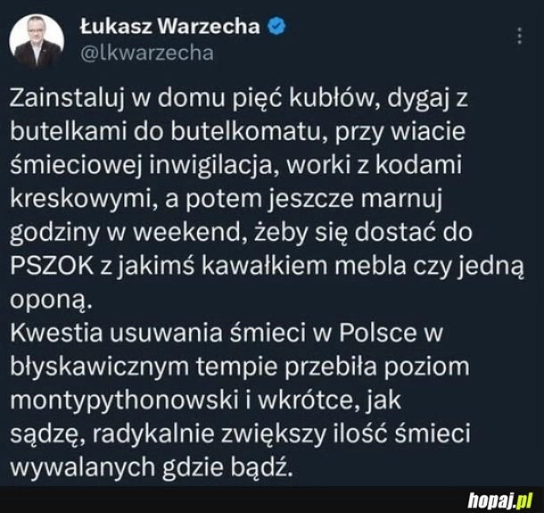 Problem ze śmieciami