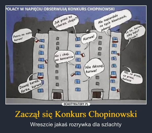 
    Zaczął się Konkurs Chopinowski