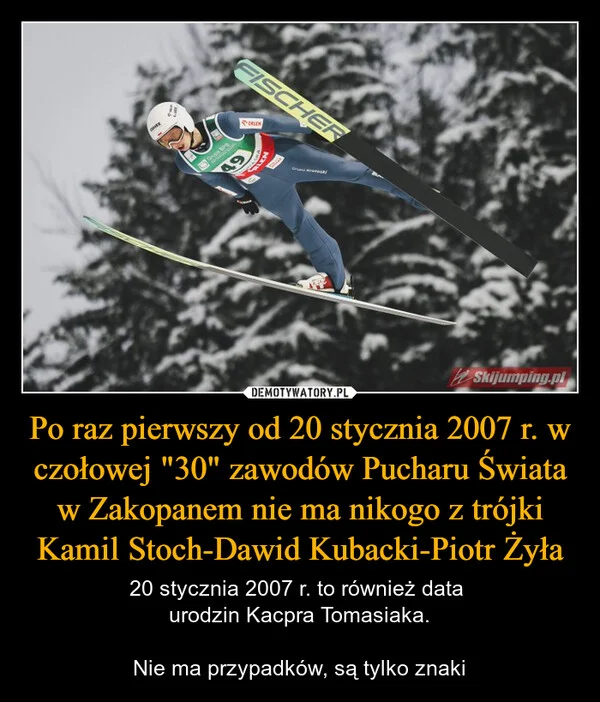 Po raz pierwszy od 20 stycznia 2007 r. w czołowej 