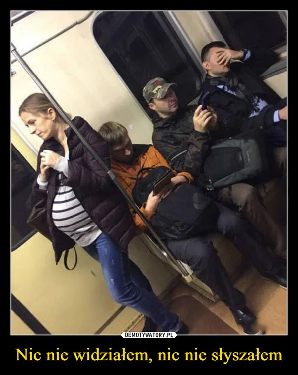 Nic nie widziałem, nic nie słyszałem