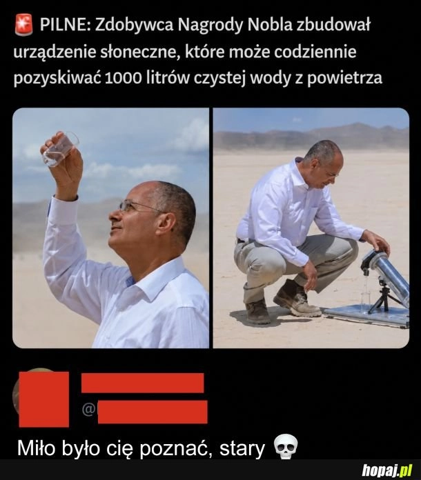 
    Nie wróżę długiego życia